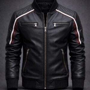 Black Biker Jacket