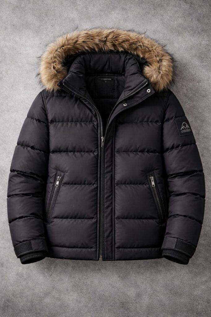 Black Puffer Jacket
