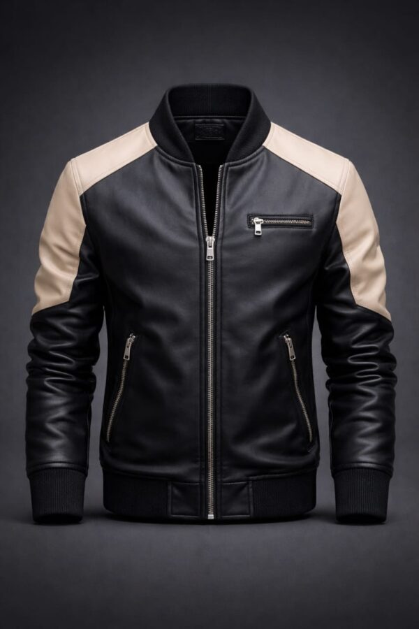 black jacket