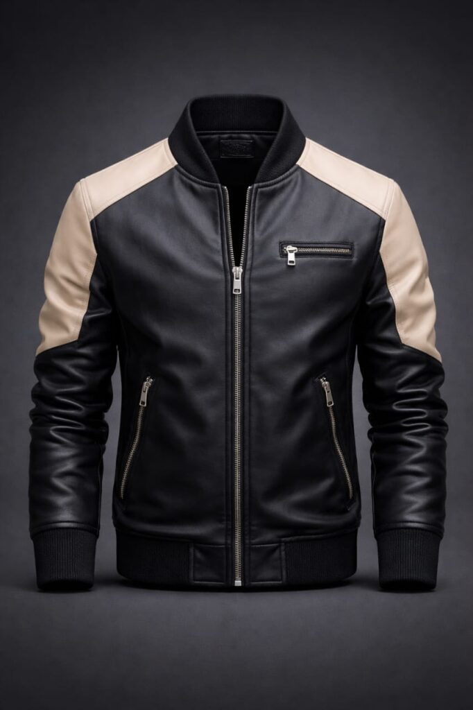 black jacket
