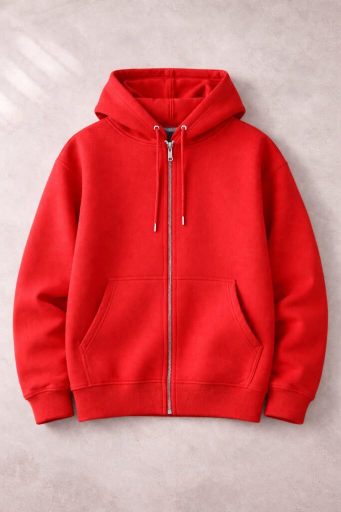 red classice hoddie