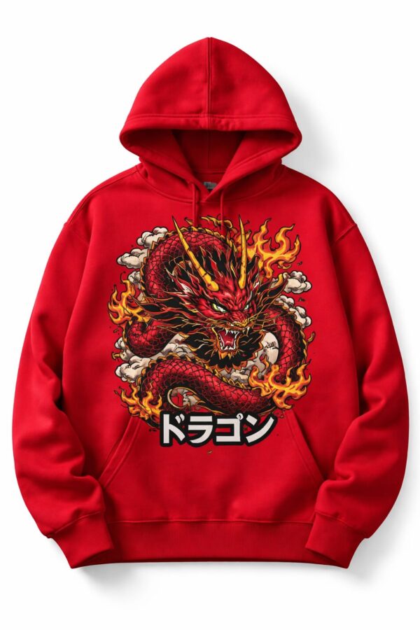 red hoddie